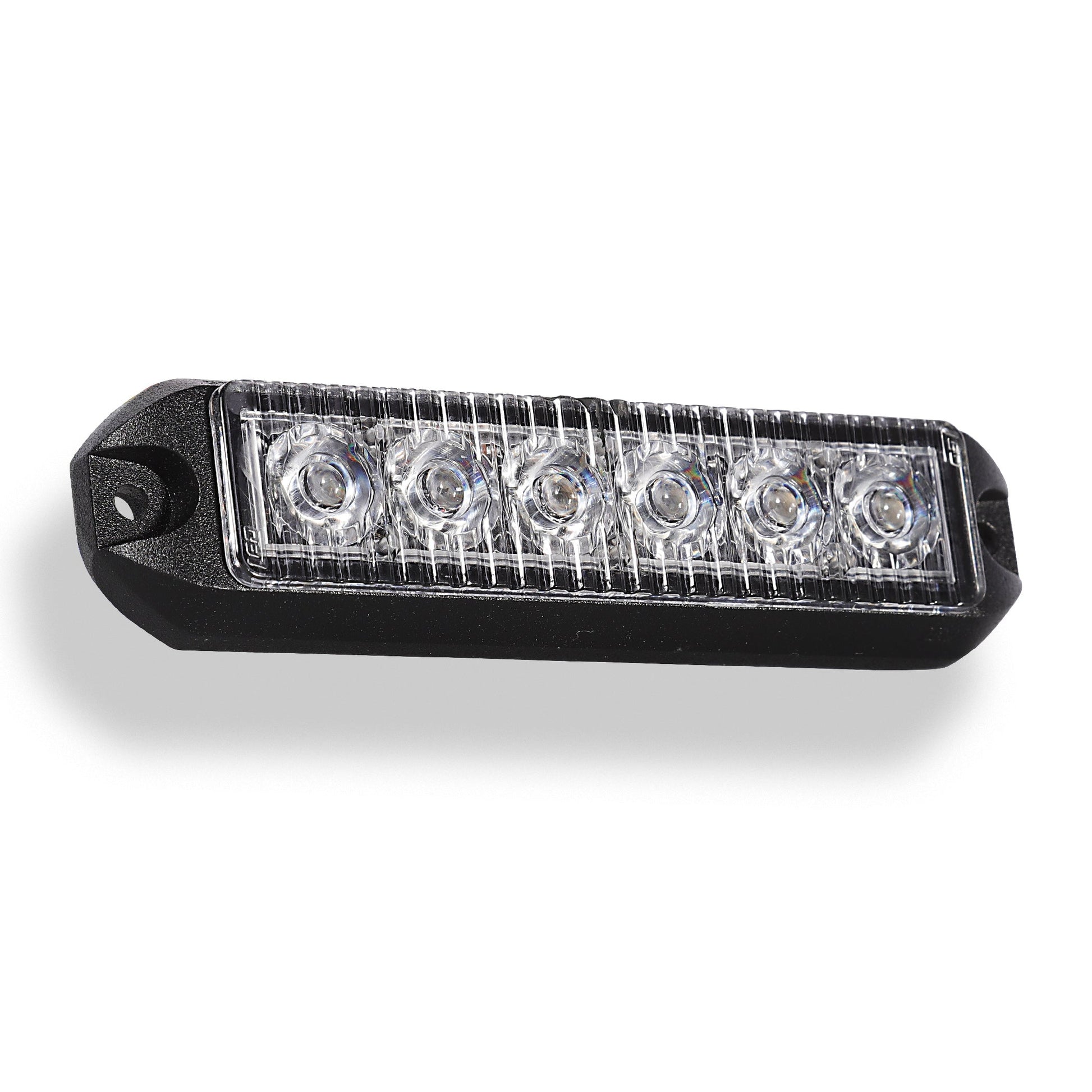 6 LED Emergency Vehicle Grill Warning Light Head - Howling Moto