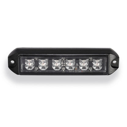 6 LED Emergency Vehicle Grill Warning Light Head - Howling Moto