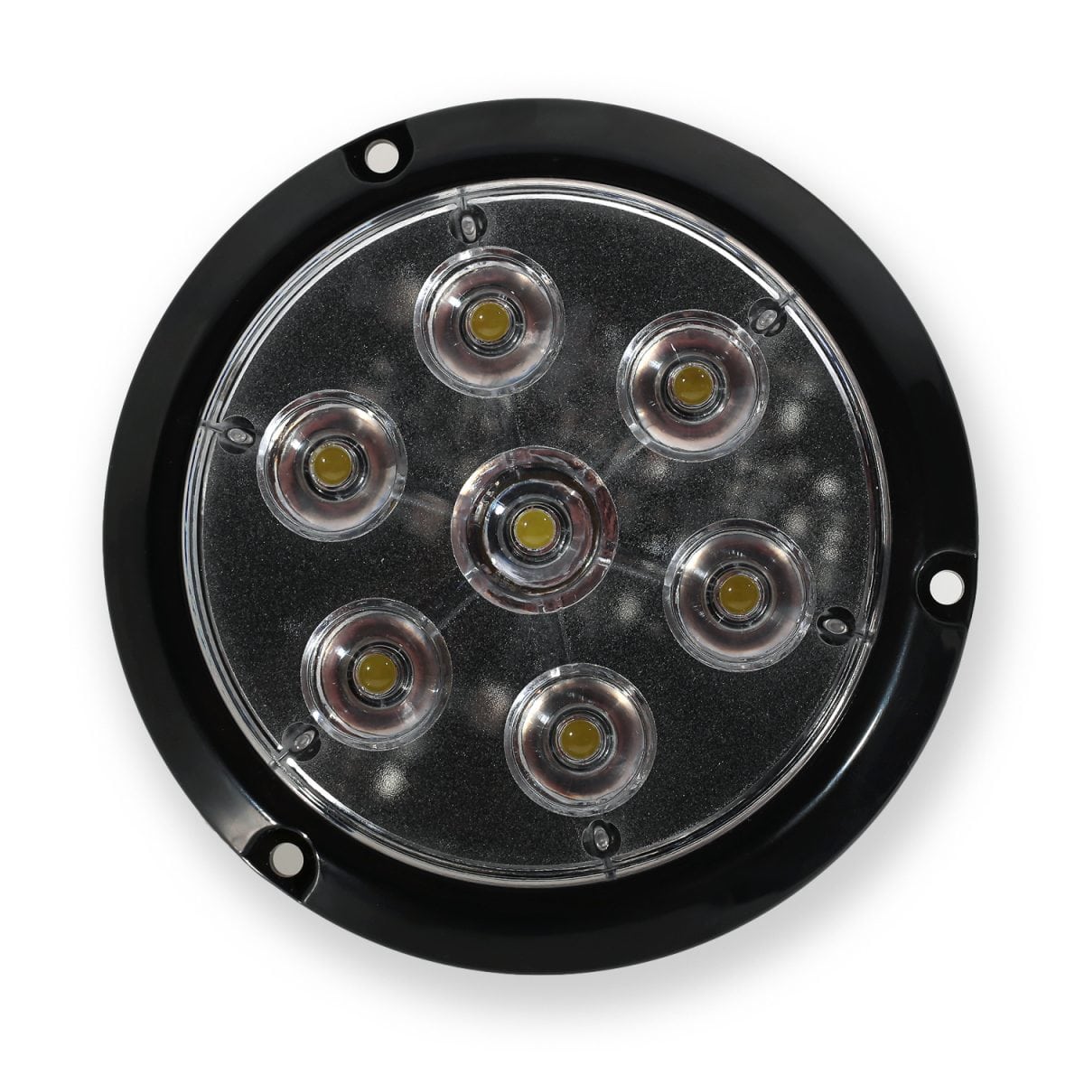7 LED Emergency Vehicle Fog Light Surface Mount LED - Howling Moto