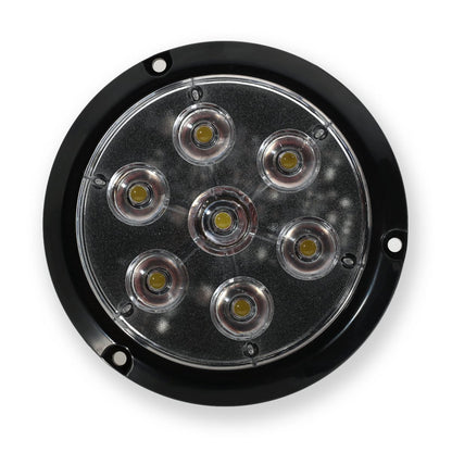 7 LED Emergency Vehicle Fog Light Surface Mount LED - Howling Moto