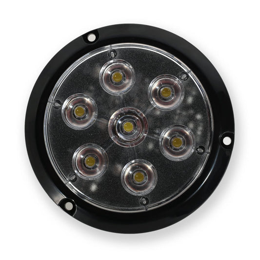 7 LED Emergency Vehicle Fog Light Surface Mount LED - Howling Moto