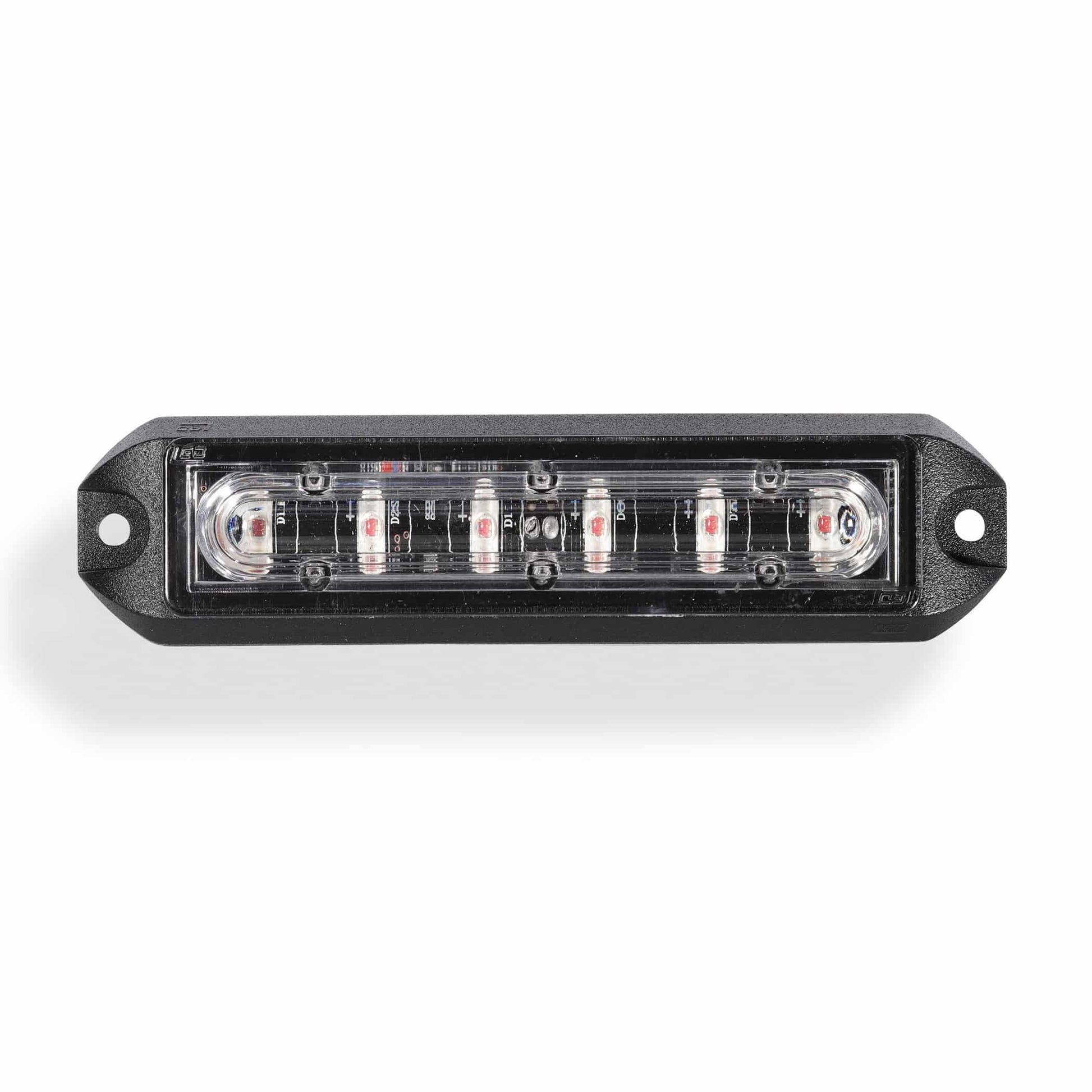 6 LED Emergency Vehicle Grill Warning Light Head - Howling Moto