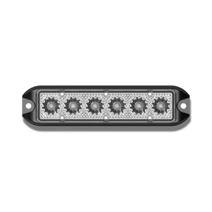 Swift 6 LED Emergency Vehicle Grill Warning Light Head - Howling Moto