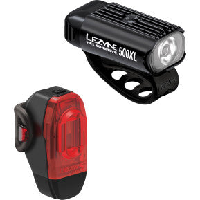 Lezyne Hectro Drive 500XL Strip Lights - Front & Back - LED - 500 lm / 150 lm - Howling Moto