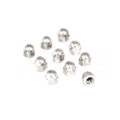 ZSPEC M4-0.7 Acorn Nuts, SUS304 Stainless Steel, 10-Pack - Howling Moto