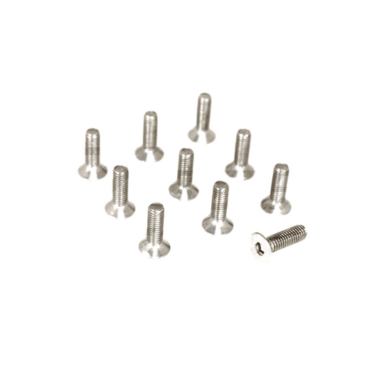 ZSPEC M3-0.5x10mm Fasteners, FHSC, Stainless SUS304, 10-Pack - Howling Moto