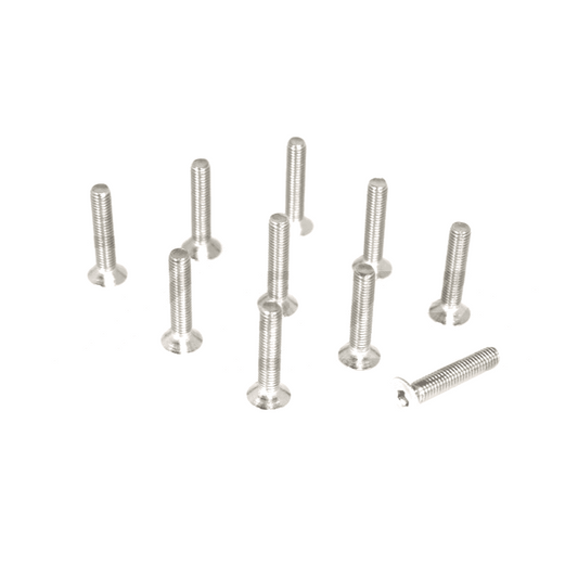 ZSPEC M3-0.5x14mm Fasteners, FHSC, Stainless SUS304, 10-Pack - Howling Moto
