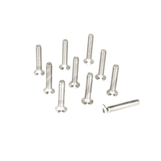 ZSPEC M3-0.5x20mm Fasteners, FHSC, Stainless SUS304, 10-Pack - Howling Moto