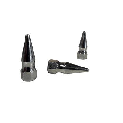 M6 X 1.00 chrome spike nut - Howling Moto