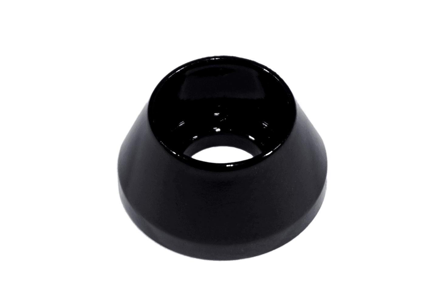 ZSPEC M6 Angled Cup Finish Washers for SHSC Socket-Cap Fasteners, Billet, 10-Pack - Howling Moto