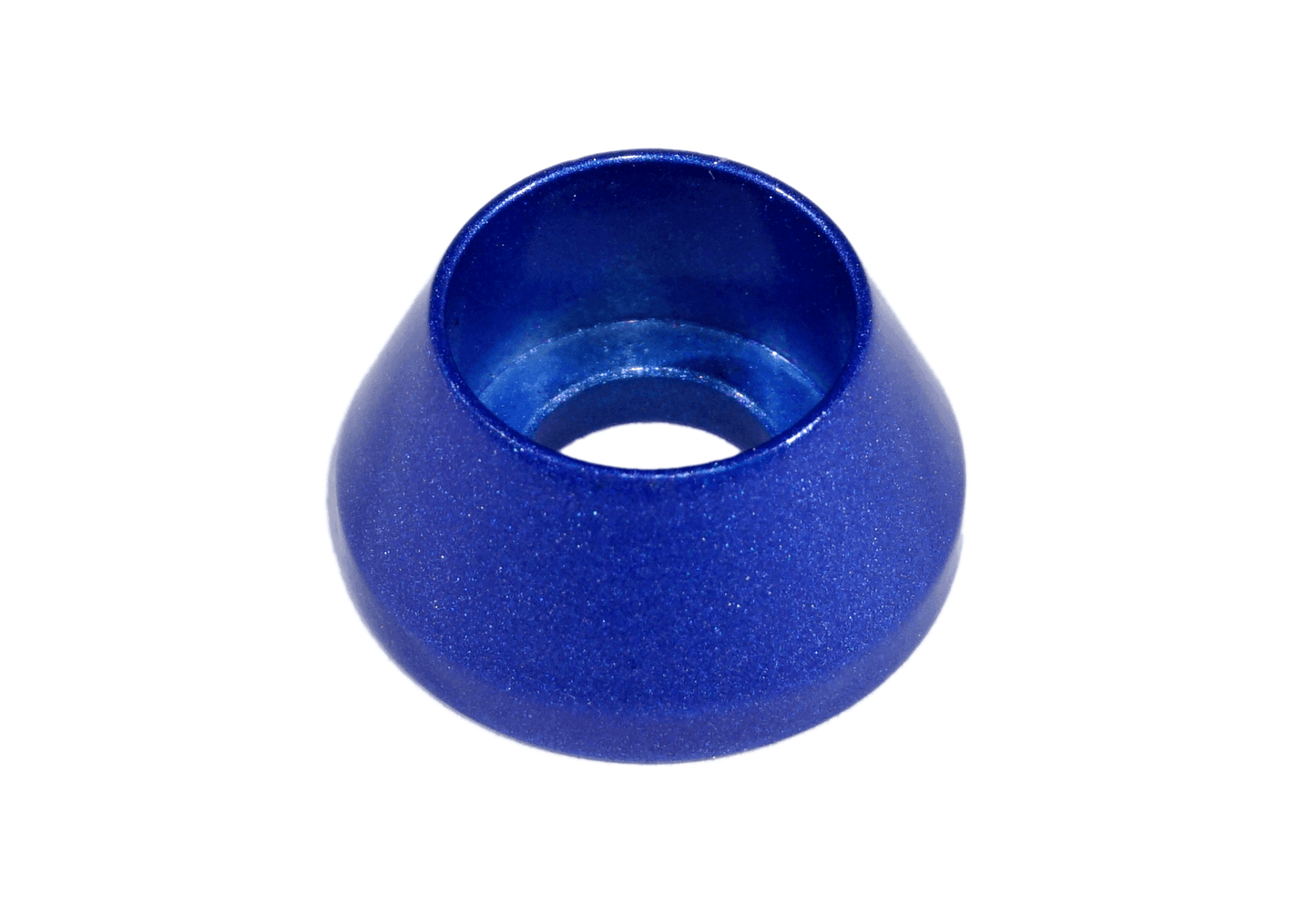 ZSPEC M6 Angled Cup Finish Washers for SHSC Socket-Cap Fasteners, Billet, 10-Pack - Howling Moto