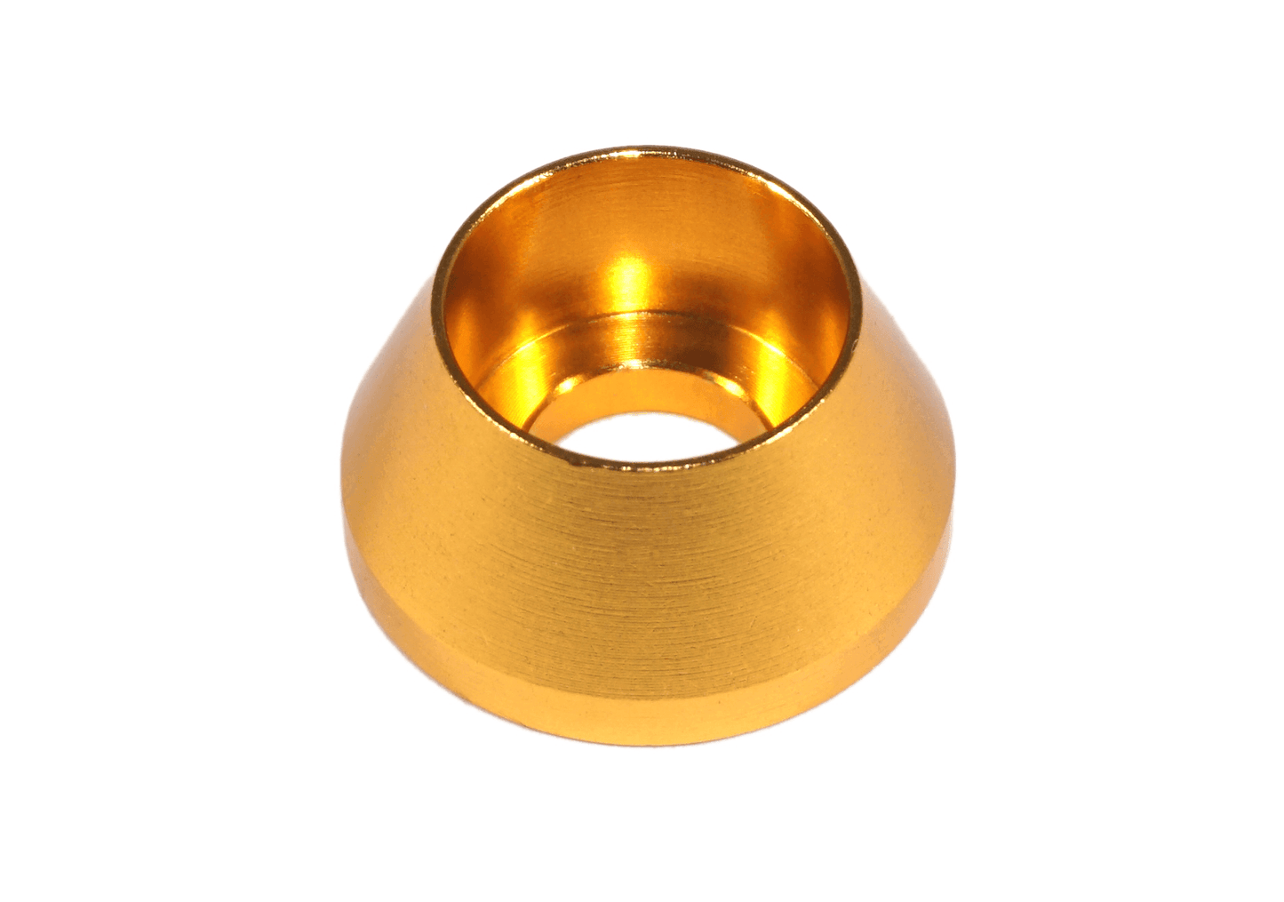 ZSPEC M6 Angled Cup Finish Washers for SHSC Socket-Cap Fasteners, Billet, 10-Pack - Howling Moto