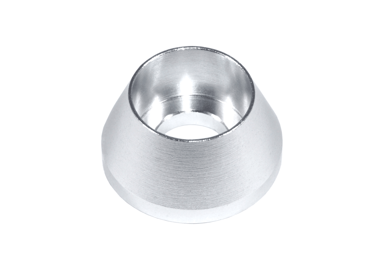 ZSPEC M6 Angled Cup Finish Washers for SHSC Socket-Cap Fasteners, Billet, 10-Pack - Howling Moto