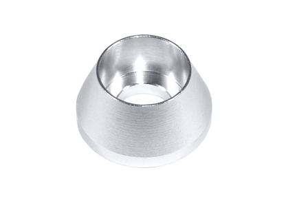 ZSPEC M6 Angled Cup Finish Washers for SHSC Socket-Cap Fasteners, Billet, 10-Pack - Howling Moto