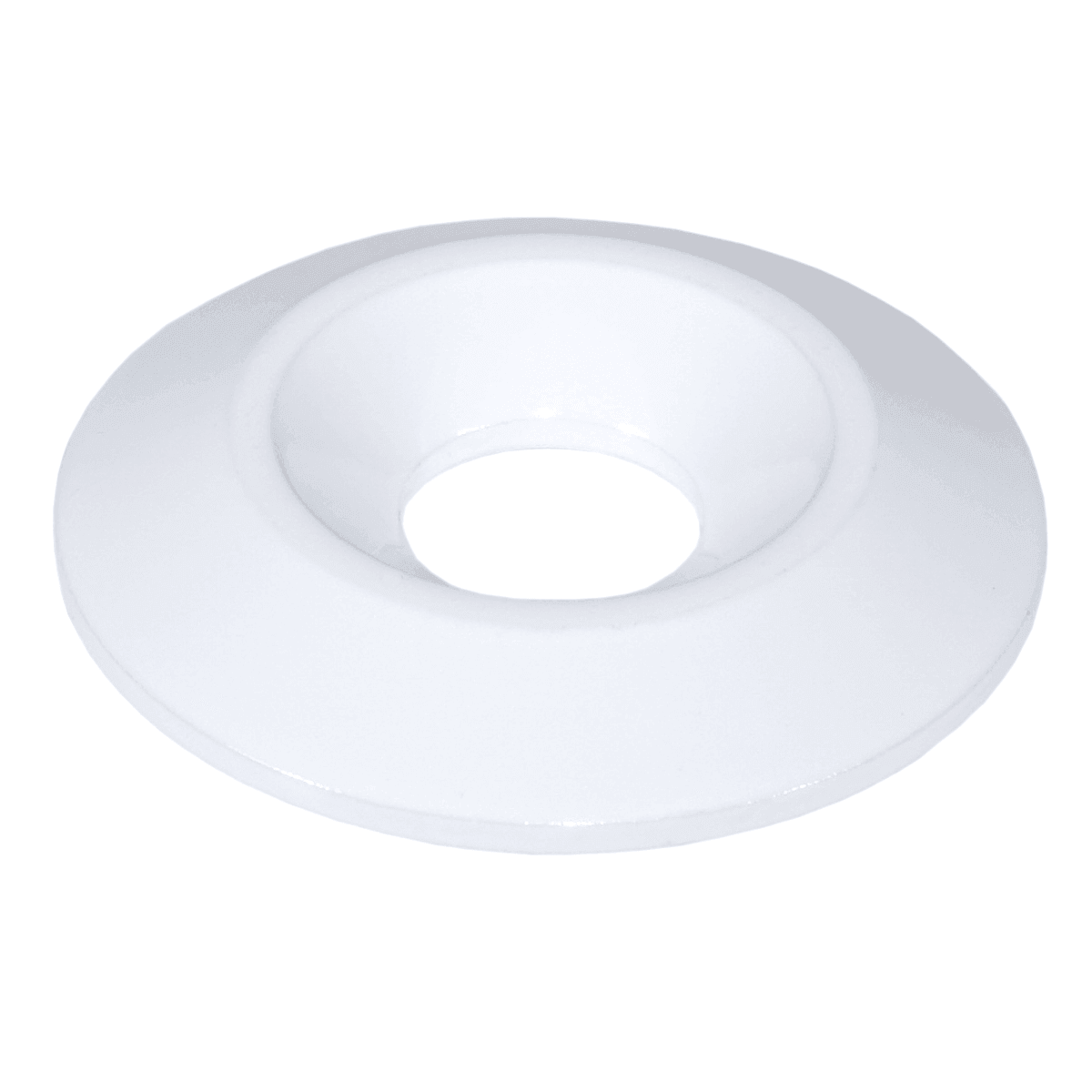 ZSPEC M6 Wide Fender-Finish Dress Up Washers, for M6 FHSC Fasteners, Billet, 10-Pack - Howling Moto