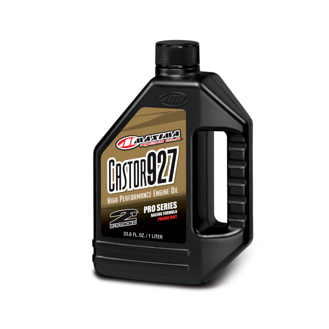 Maxima 927 Castor 2T Oil 1L - Howling Moto