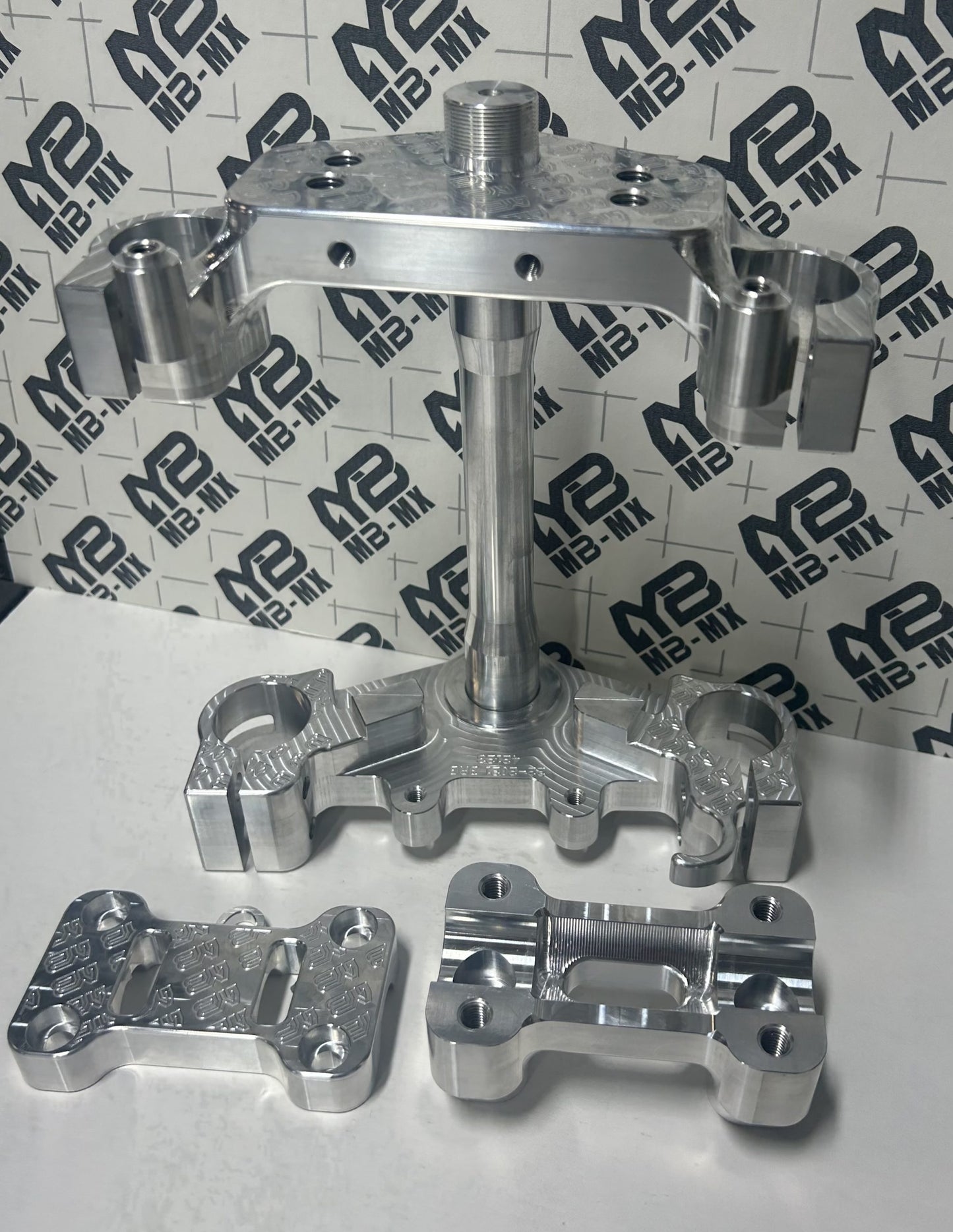 MB-MX 2019+ CRF110/CRF125F Full Triple Clamp Set - Howling Moto