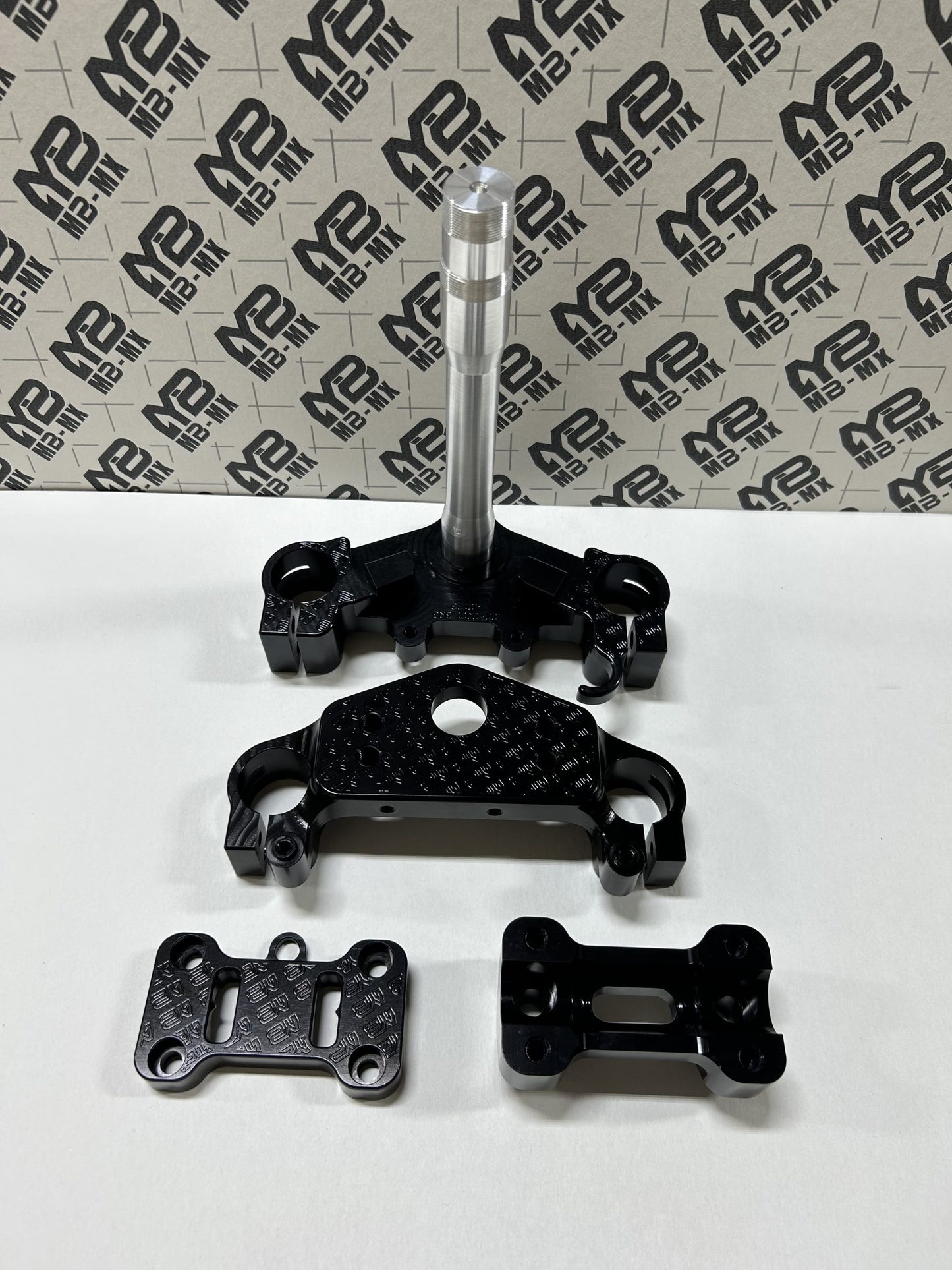 MB-MX 2019+ CRF110/CRF125F Full Triple Clamp Set - Howling Moto