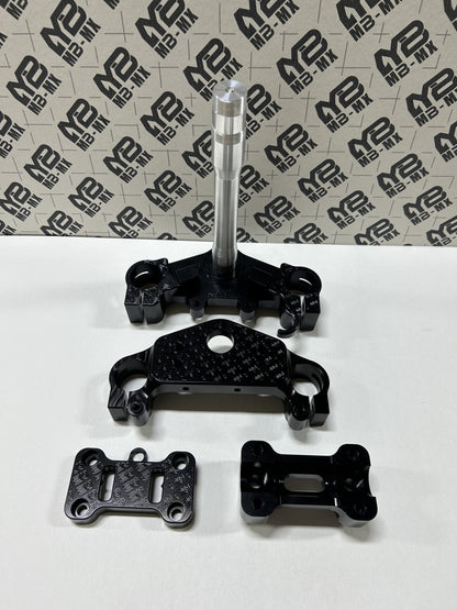 MB-MX 2019+ CRF110/CRF125F Full Triple Clamp Set - Howling Moto