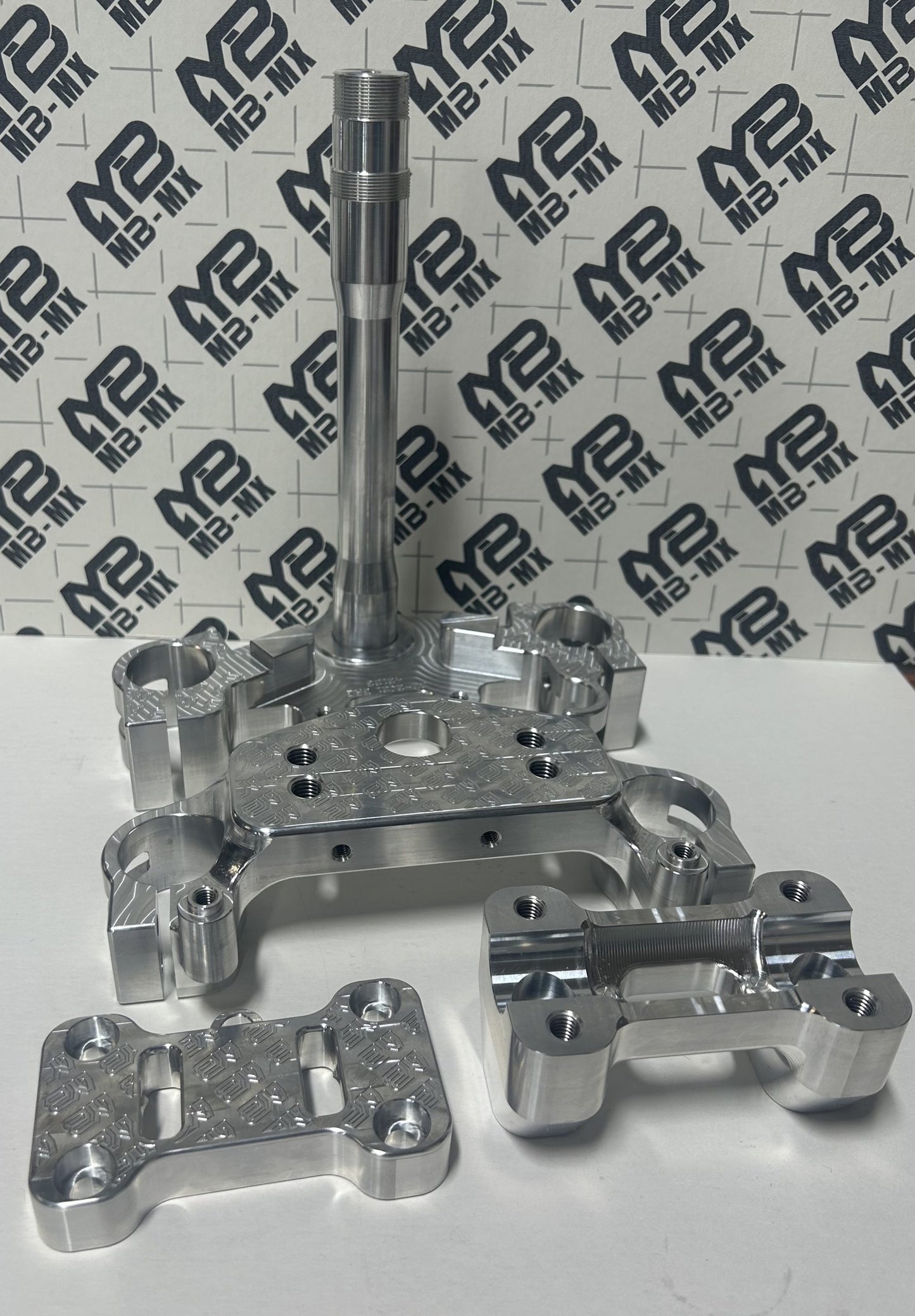 MB-MX 2019+ CRF110/CRF125F Full Triple Clamp Set - Howling Moto