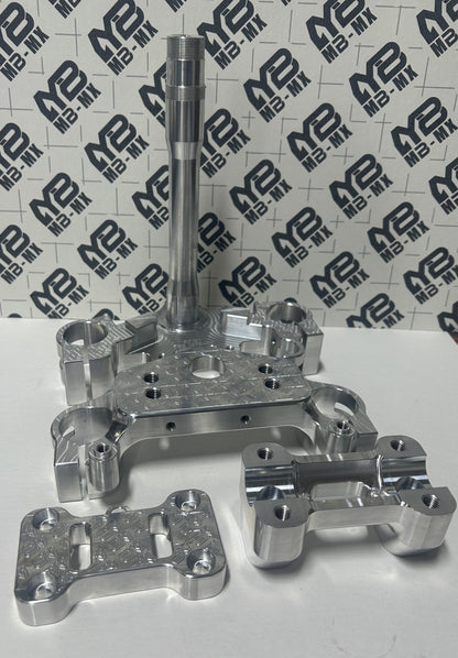 MB-MX 2019+ CRF110/CRF125F Full Triple Clamp Set - Howling Moto