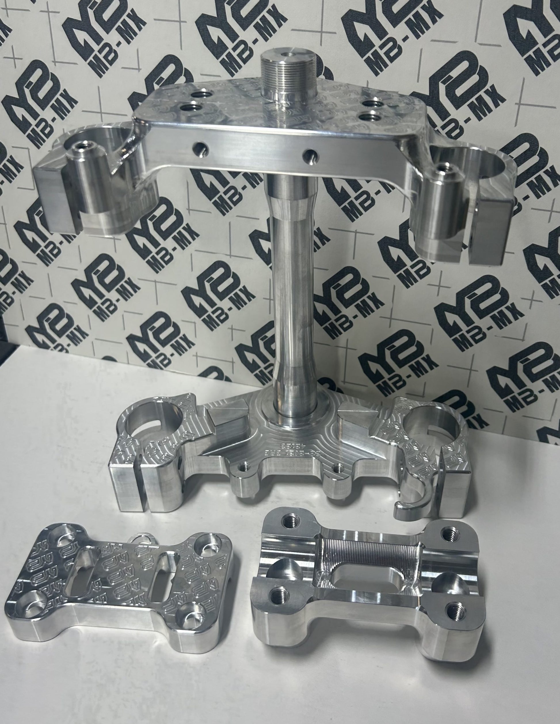 MB-MX 2019+ CRF110/CRF125F Full Triple Clamp Set - Howling Moto