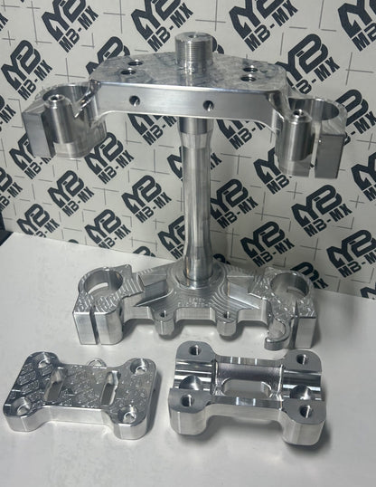 MB-MX 2019+ CRF110/CRF125F Full Triple Clamp Set - Howling Moto