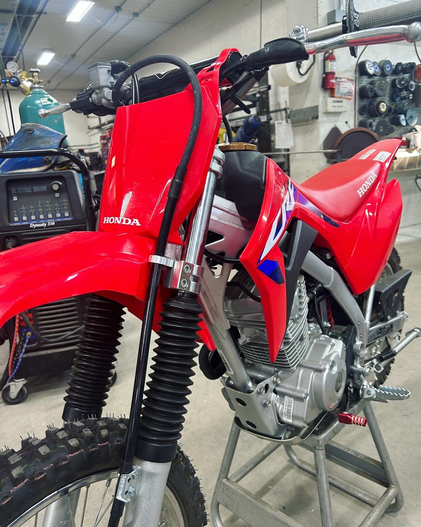 MB-MX 2019+ CRF110/CRF125F Full Triple Clamp Set - Howling Moto