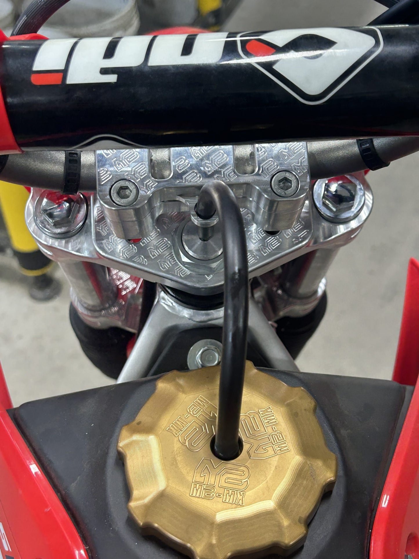 MB-MX 2019+ CRF110/CRF125F Full Triple Clamp Set - Howling Moto