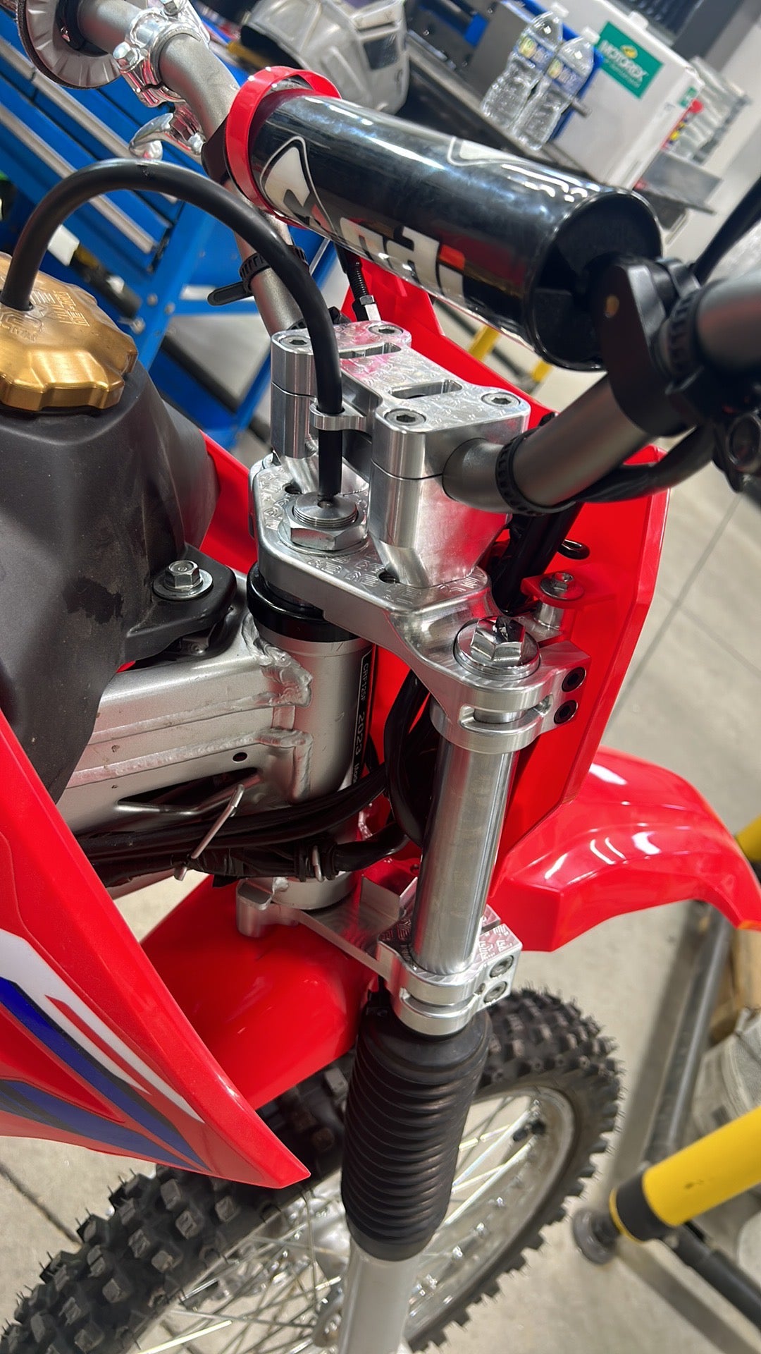 MB-MX 2019+ CRF110/CRF125F Full Triple Clamp Set - Howling Moto
