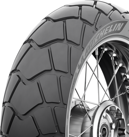 MICHELIN Anakee Adventure 2 rear tire 170/60R17 for versatile road and trail performance, showing tread pattern and sidewall.