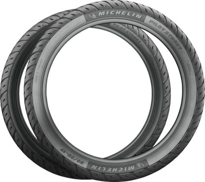 MICHELIN Pilot Street 2 Tire 100/80-17 52S for Scooters and Small Displacement Motorcycles
