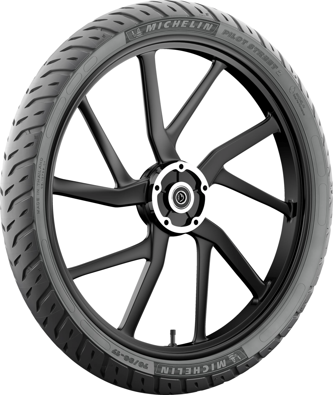 MICHELIN Pilot Street 2 Tire 100/80-17 52S for Scooters and Small Displacement Motorcycles