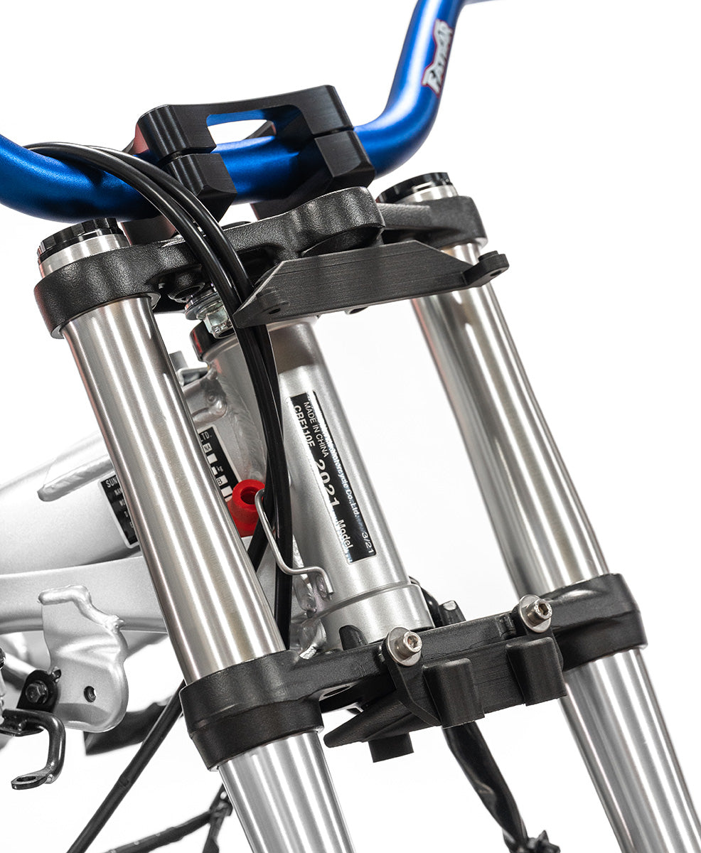 MNNTHBX CRF 110 Fender & Number Plate Mounts for Grom Fork Conversion - Howling Moto