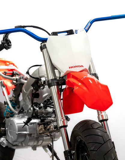 MNNTHBX CRF 110 Fender & Number Plate Mounts for Grom Fork Conversion - Howling Moto