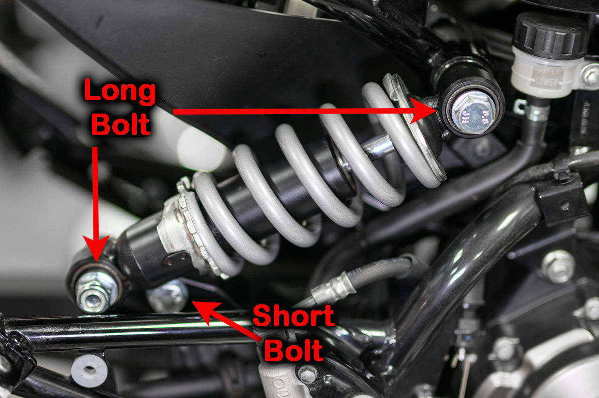 MNNTHBX Billet Lowering Link Z125 - Howling Moto