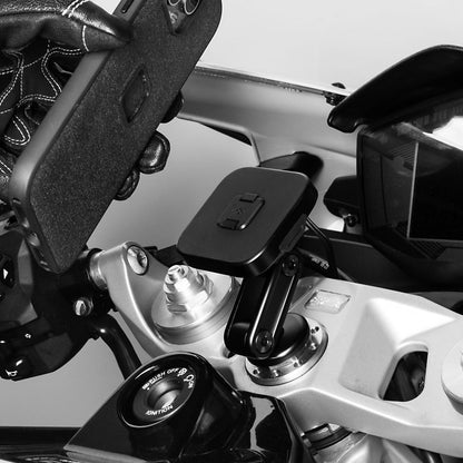 Motorcycle Stem Mount | Charging Qi2 - Howling Moto