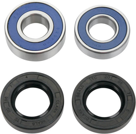 Moose Offroad rear wheel bearing kit for RM 80/85 and YZ 65/80/85, includes bearings and components, part number 25-1168.