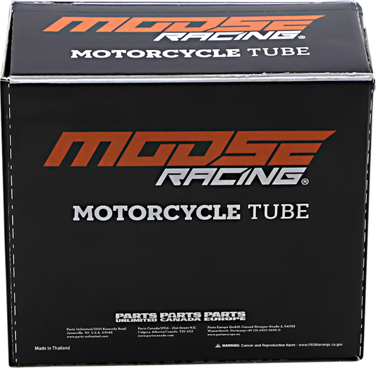 Moose Offroad 14-inch standard inner tube with TR-4 valve for off-road tires, model M20020, on white background.