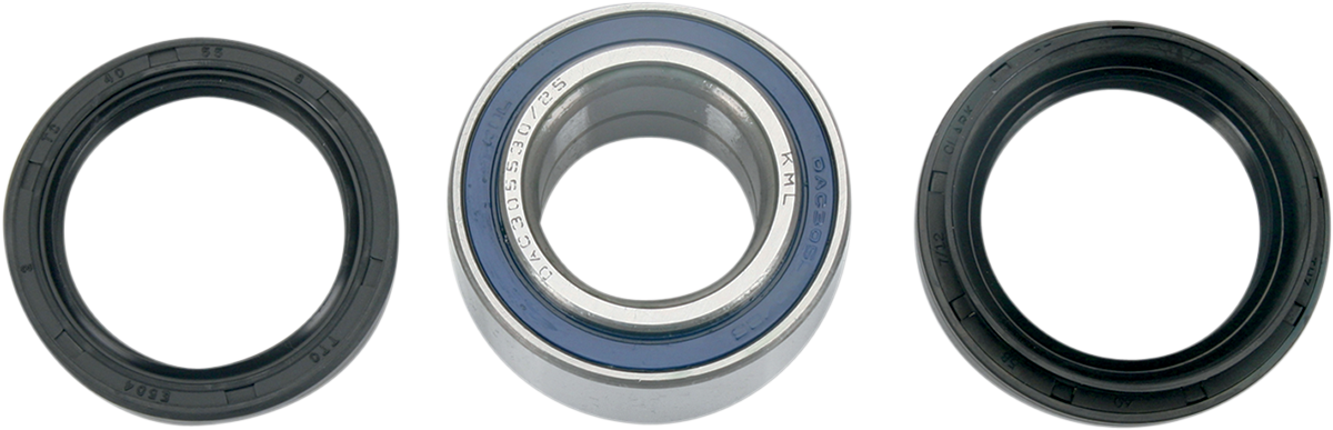 Moose Offroad 25-1434 wheel bearing kit for Arctic Cat front and rear, includes bearings and seals for vehicle maintenance.