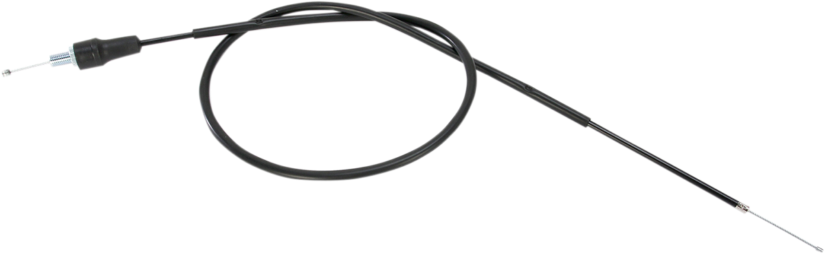 Black vinyl throttle cable by MOOSE OFFROAD for Honda, 42-inch length, compatible with model 45-1061, durable offroad motorcycle part