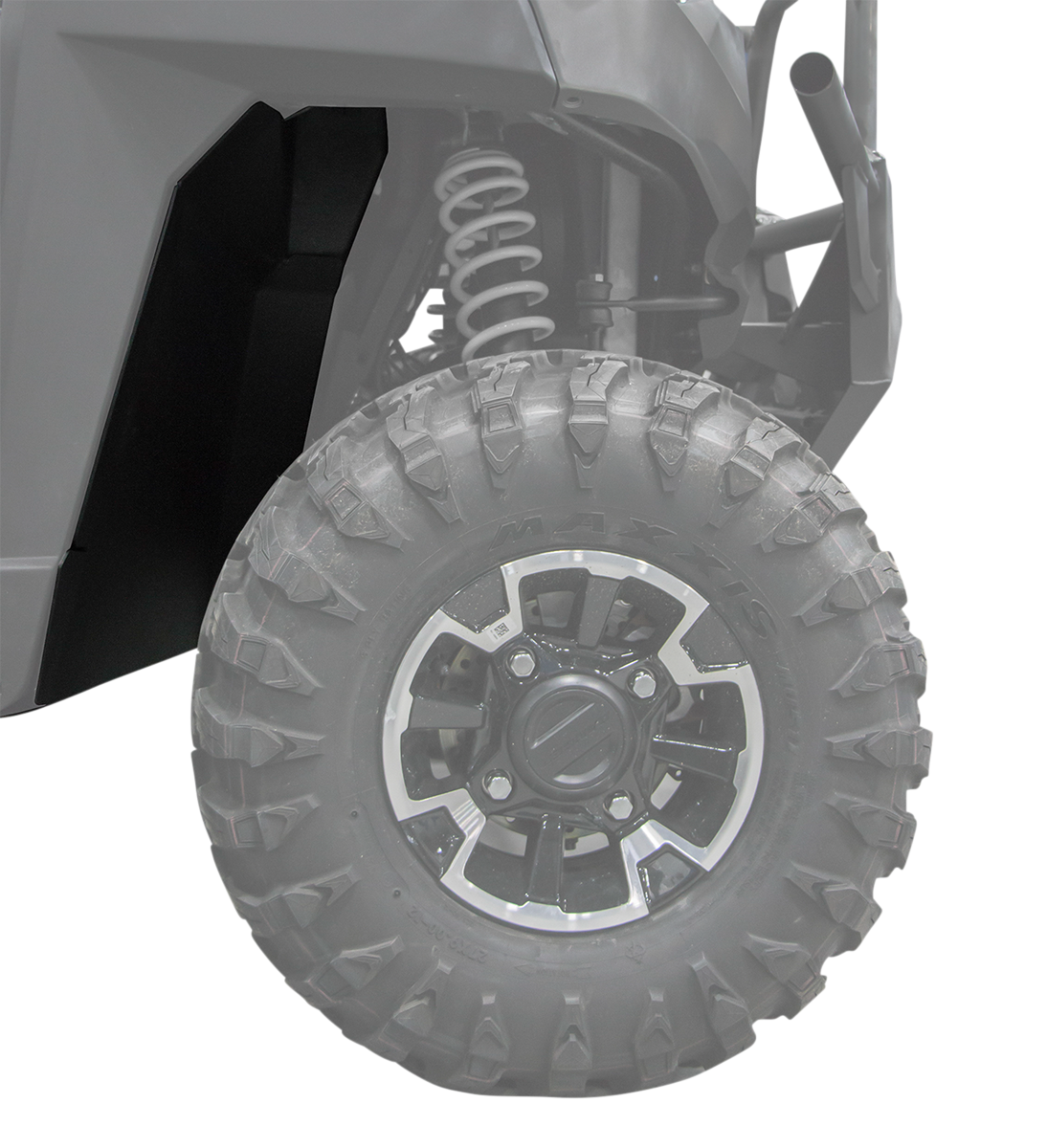 Moose Offroad Footwell Protector 0521-1817 for vehicle protection, showing durable rubber mat designed for offroad vehicles.