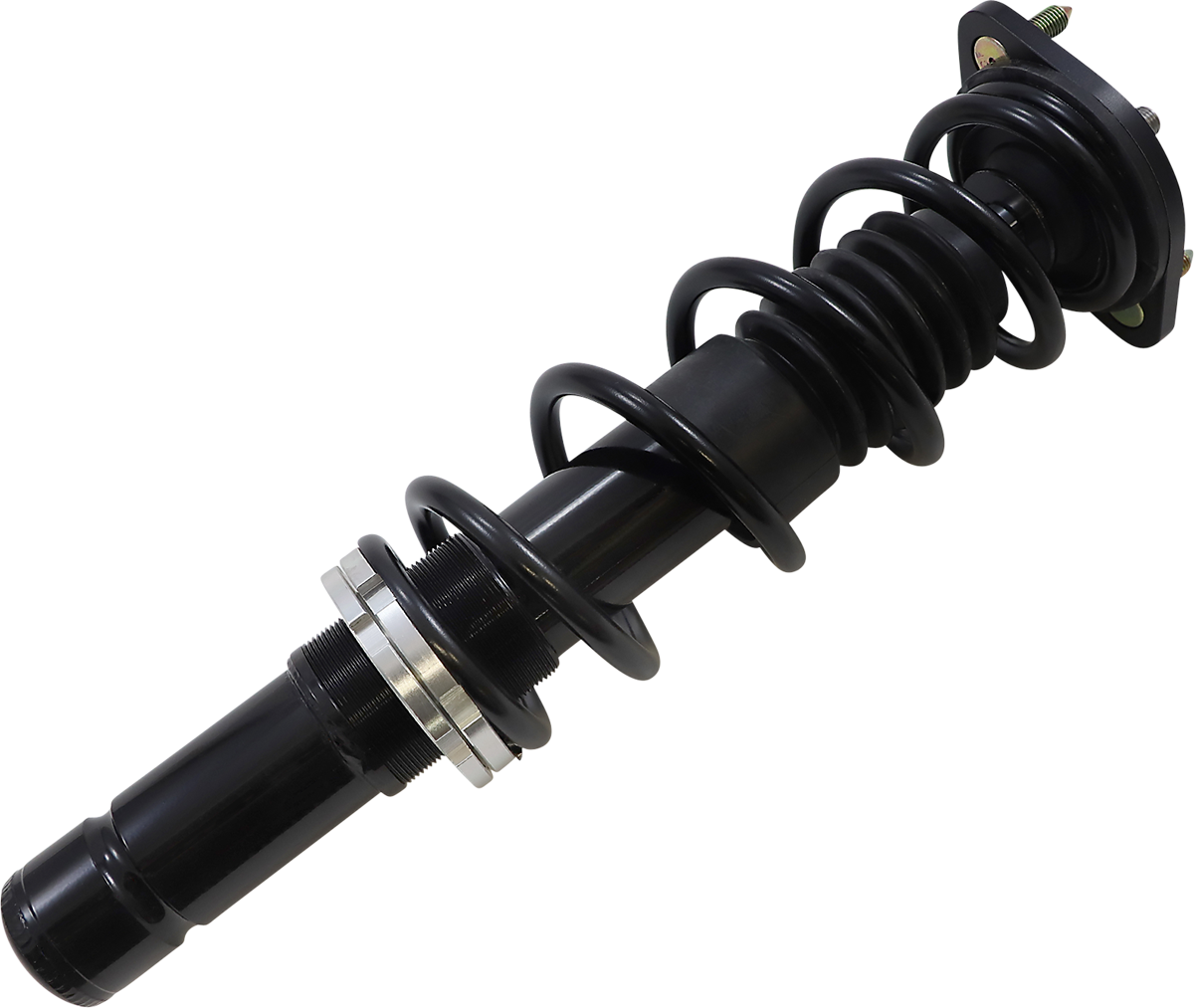 Moose Offroad heavy-duty gas shock for Kawasaki AU-04347 front suspension, showing durable shock absorber with mounting hardware.