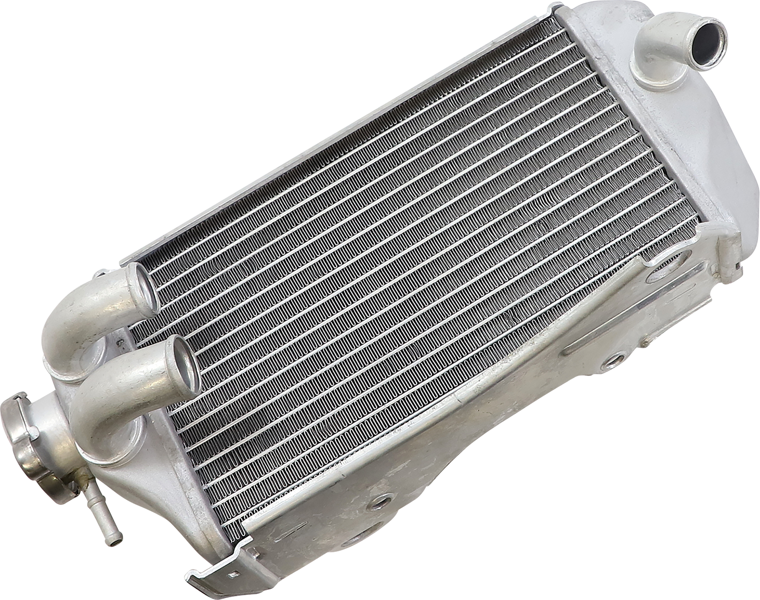 MOOSE OFFROAD Honda 19010864 OEM replacement radiator right side for off-road vehicles, showing the radiator's side view.
