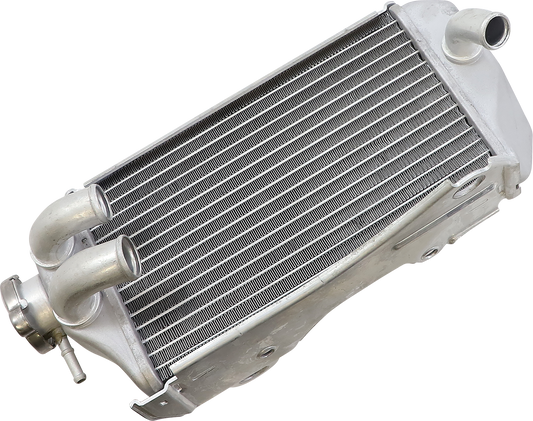 MOOSE OFFROAD Honda 19010864 OEM replacement radiator right side for off-road vehicles, showing the radiator's side view.