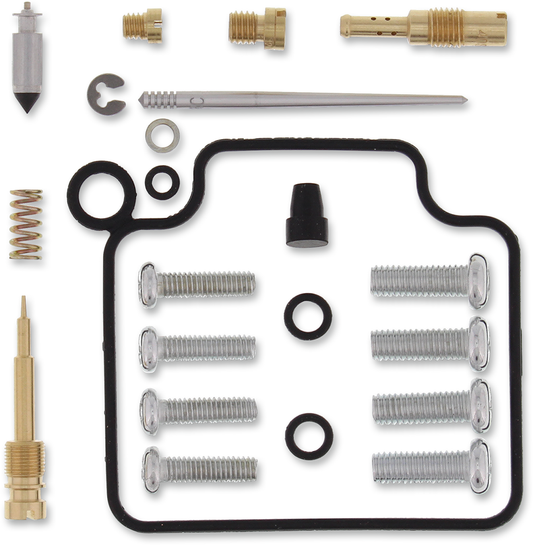 Moose Offroad Honda Carburetor Repair Kit 26-1332 with gaskets and O-rings for efficient fuel management, shown in the image.