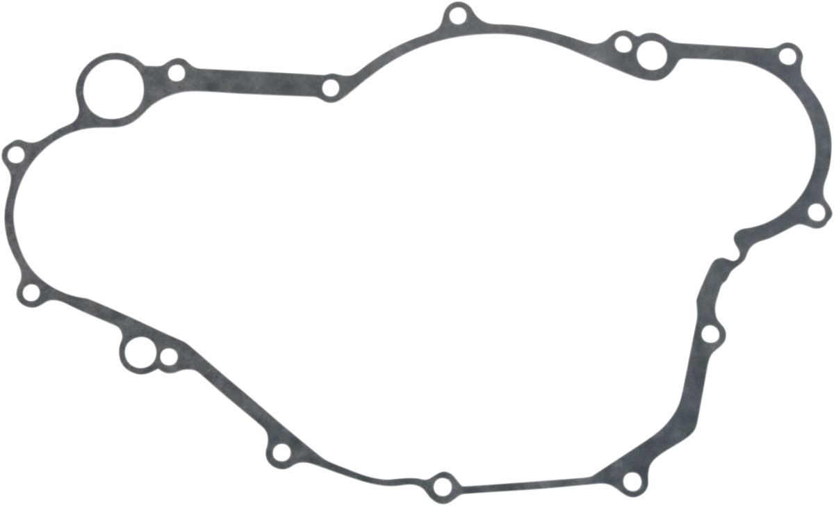 Moose Offroad Yamaha inner clutch cover gasket, replacement part for Yamaha motorcycles, showing gasket and surrounding engine components.