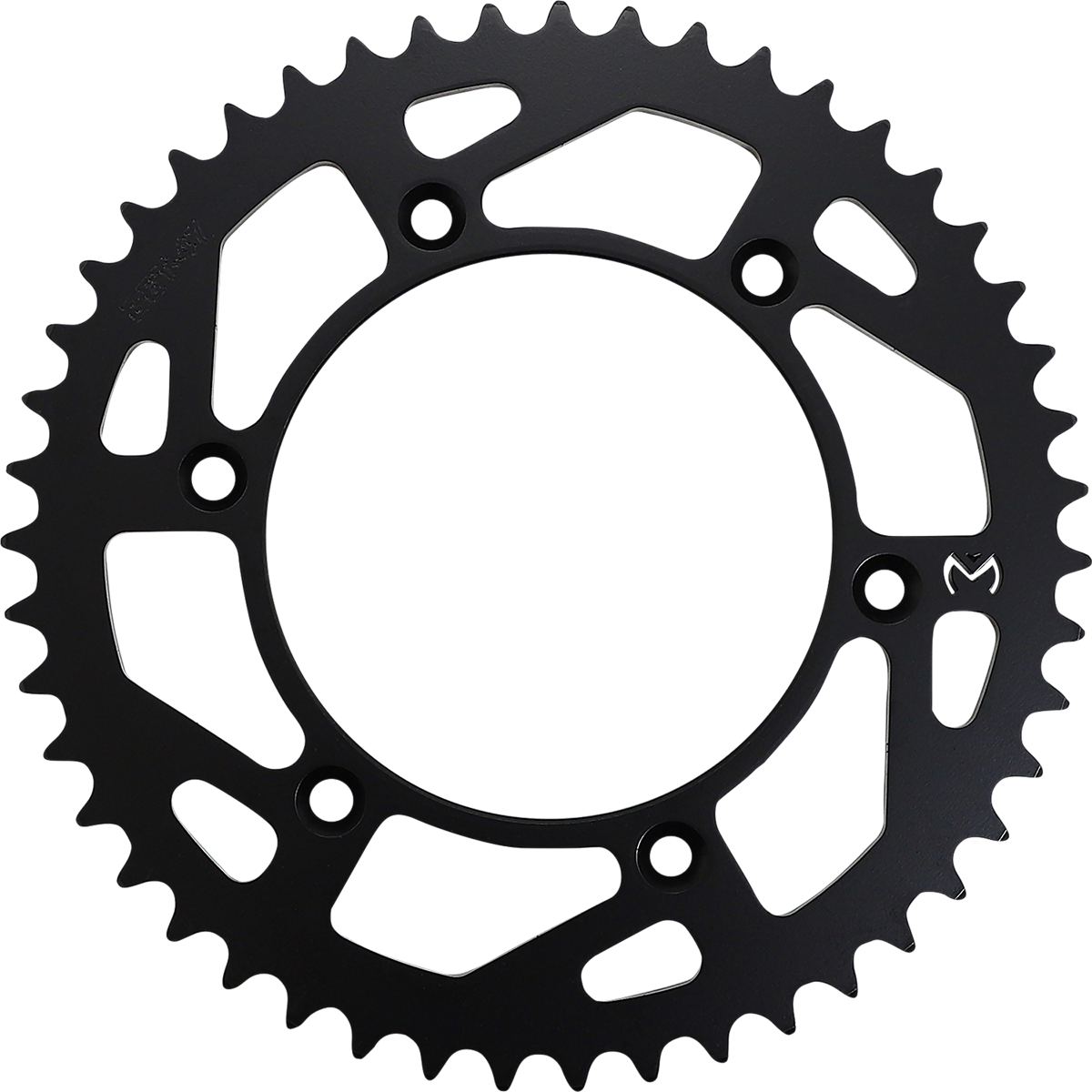 MOOSE Offroad rear sprocket with 47 teeth for Beta 1210 motorcycle, showcasing the durable steel gear against a neutral background.