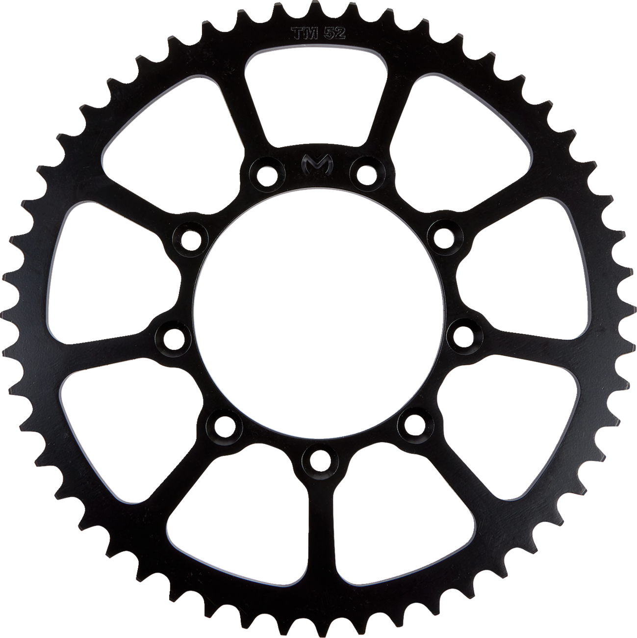 MOOSE OFFROAD rear sprocket with 52 teeth for TM 1210-520TM motorcycle, high-performance steel construction, durable design.