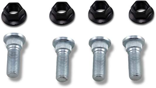 MOOSE OFFROAD rear wheel stud and nut kit for Yamaha Blaster 200, includes studs and nuts for model years 1995-2006.